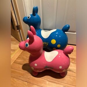 Rody kids bounce horses